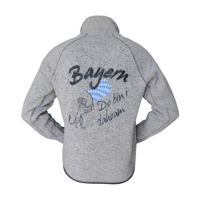 hellgraue Bayernweste - Bayern Landeswappen - Do bin i dahoam hellgraue Bayernweste - Bayern Landeswappen - Do bin i dahoam