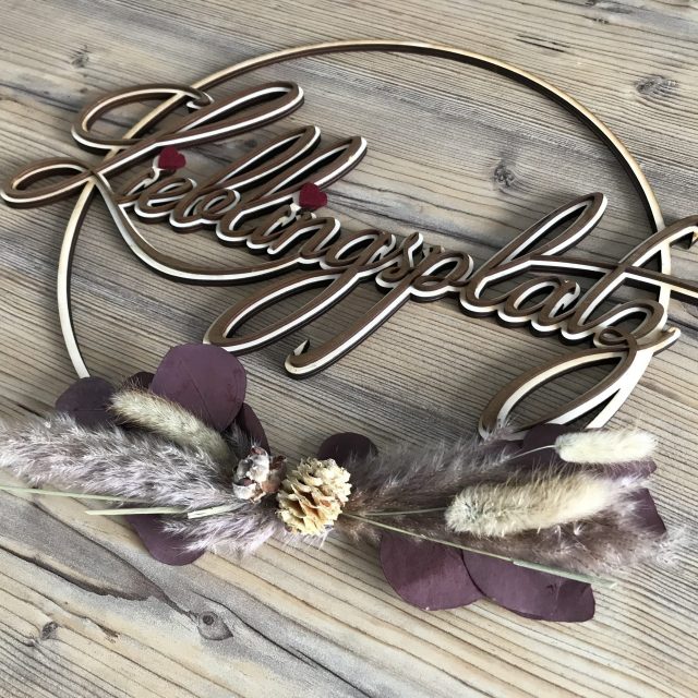 Geschenk - Dekoration - Lieblingsplatz