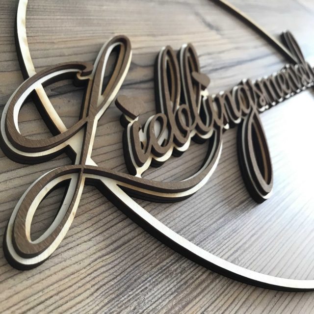 Holzreifen - Lieblingsmensch