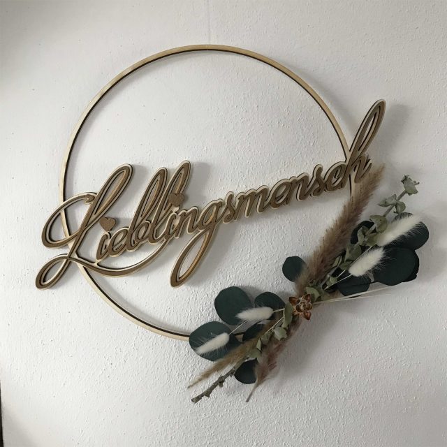 Holzreifen - Lieblingsmensch