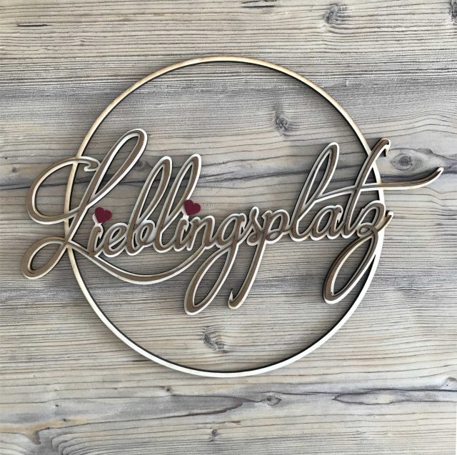 Holzreifen - Lieblingsplatz