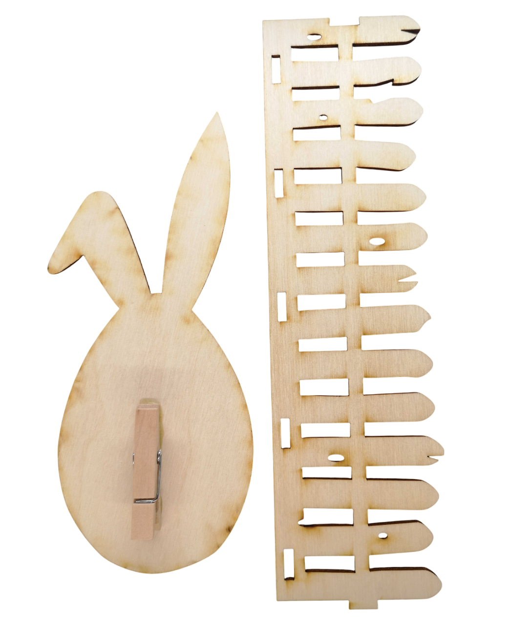 Holz - personalisiertes Osternest - Frohe Ostern Holz - personalisiertes Osternest - Frohe Ostern