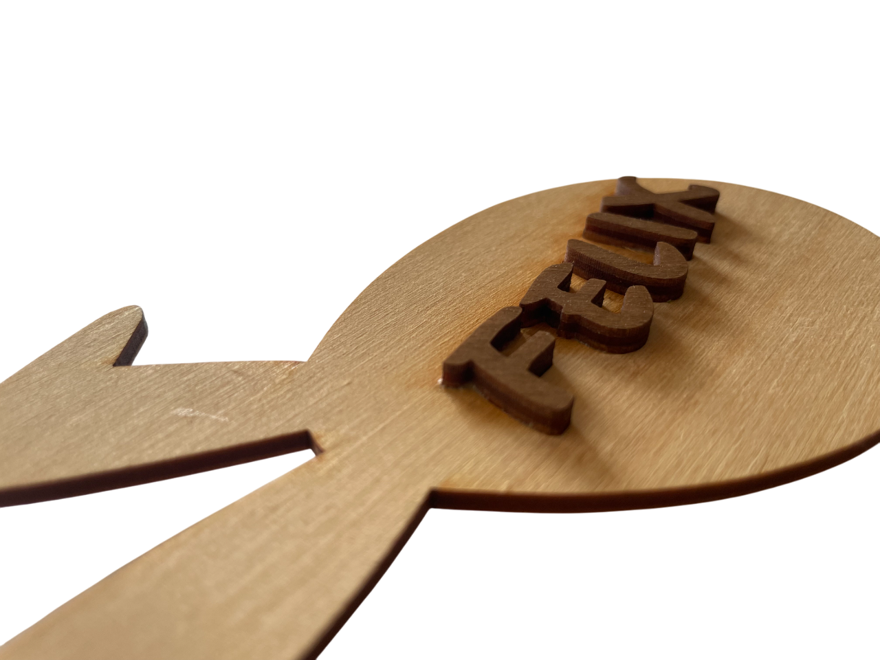 Holz - personalisiertes Osternest - Frohe Ostern Holz - personalisiertes Osternest - Frohe Ostern